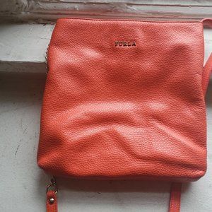 Orange Furla Crossbody Bag